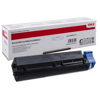 Toner OKI 45807111 black 12000K