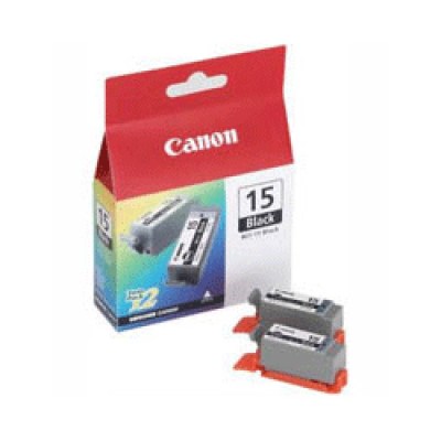 Inkoust Canon BCI-15B black 2-pack