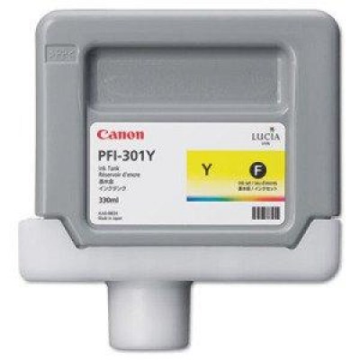 Inkoust Canon PFI-301Y yellow