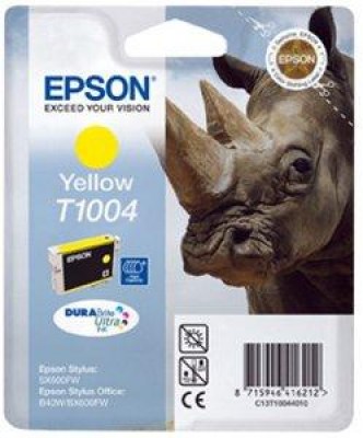 Inkoust Epson T1004 C13T10044010 yellow