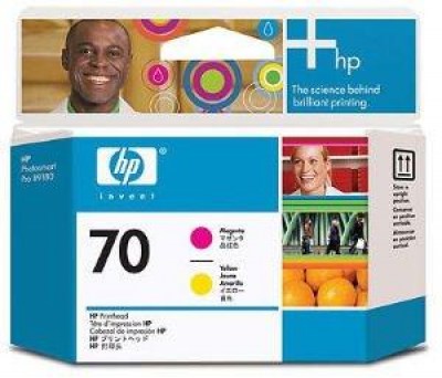 Printhead HP 70 C9406A magenta yellow