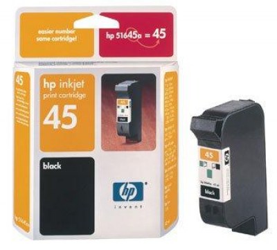 Inkoust HP 45 51645A black