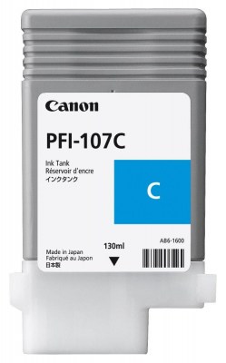 Inkoust Canon PFI-107c cyan 130ml