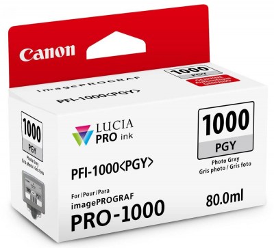 Inkoust Canon PFI-1000PGY 0553C001 photo grey 80ml