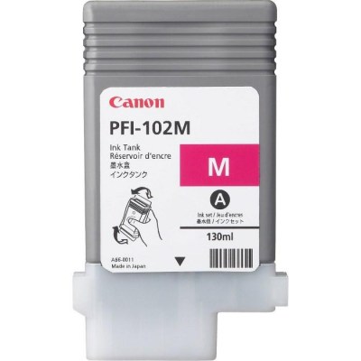 Inkoust Canon PFI-102M magenta