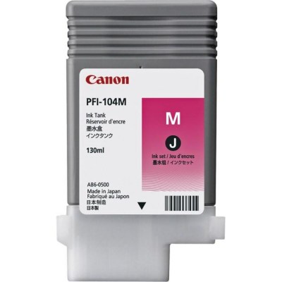 Inkoust Canon PFI-104M magenta
