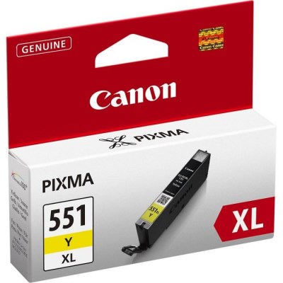 Inkoust Canon CLI-551Y XL yellow