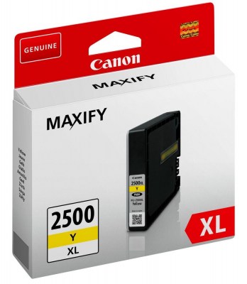 Inkoust Canon PGI-2500 XL yellow