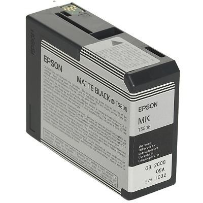 Inkoust Epson T5808 C13T580800 matte black