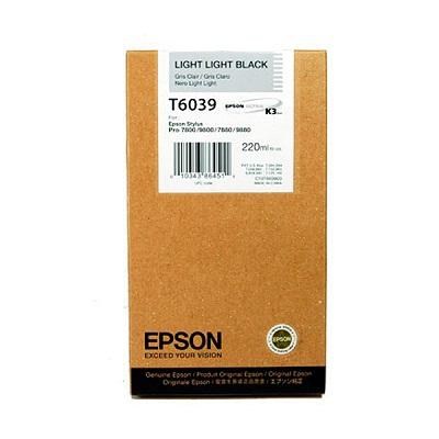Inkoust Epson T6039 C13T603900 light light black