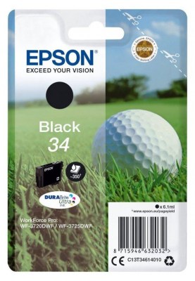 Inkoust Epson 34 C13T34614010 black