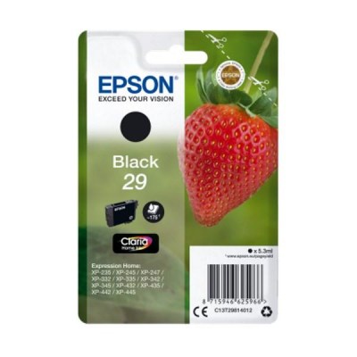 Inkoust Epson 29 C13T29814012 black
