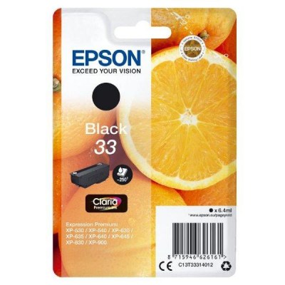 Inkoust Epson 33 C13T33314012 black