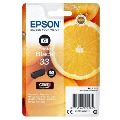 Inkoust Epson 33 C13T33414012 black