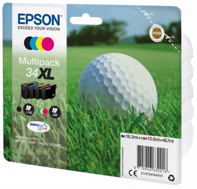 Inkoust Epson 34XL C13T34764010 CMYK multipack