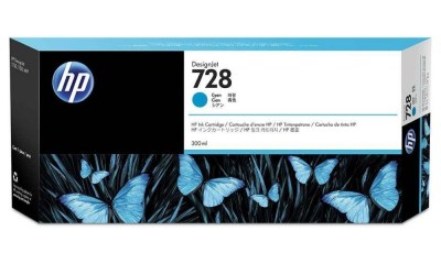 Inkoust HP 728 F9K17A cyan