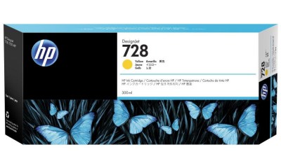 Inkoust HP 728 F9K15A yellow