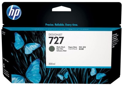 Inkoust HP 727 C1Q12A matte black 300ml