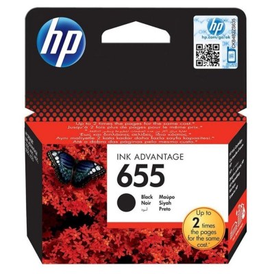Inkoust HP 655 CZ109AE black
