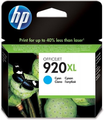 Inkoust HP 920XL CD972AE cyan