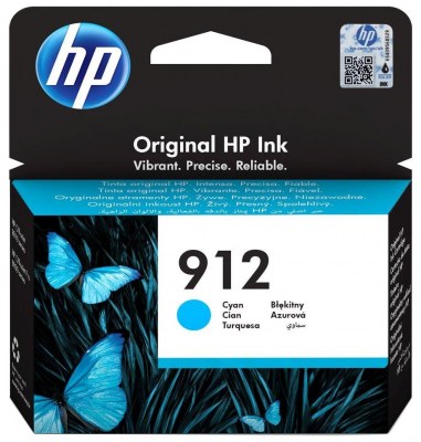 Inkoust HP 912 3YL77AE cyan