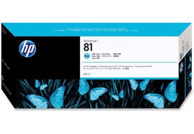 Inkoust HP 81 C4934A light cyan