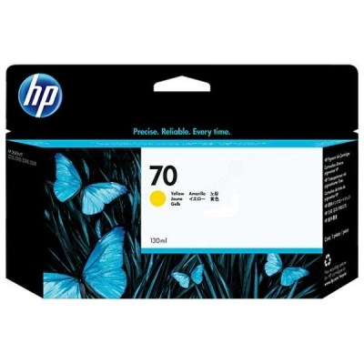Inkoust HP 70 C9454A yellow