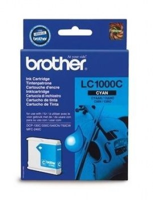 Inkoust Brother LC1000C cyan