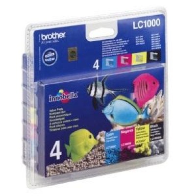 Inkoust Brother LC-1000 VALBP multipack