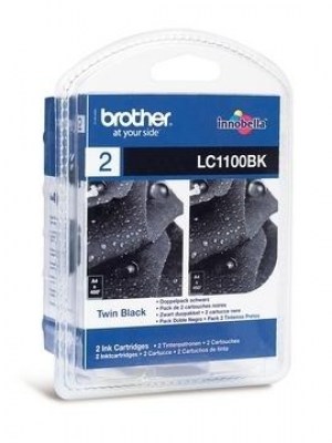 Inkoust Brother LC1100BKBP2 black multipack