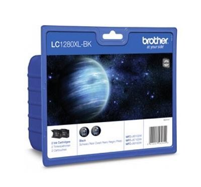 Inkoust Brother LC1280XL BKBP2 black 2-pack