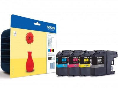 Inkoust Brother LC-121 VALBP multipack