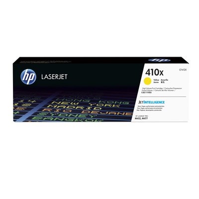 Toner HP 410X CF412X yellow