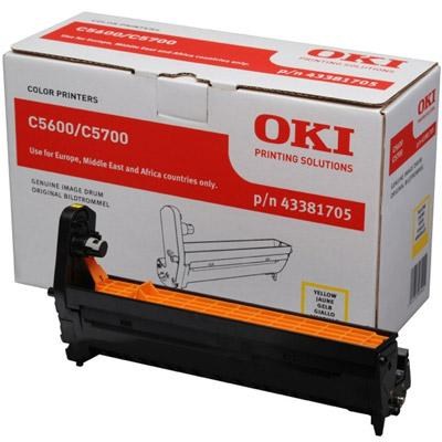Drum OKI 43381705 yellow 20000K