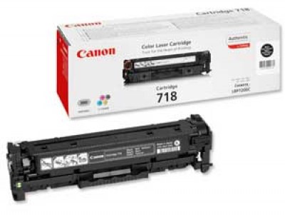 Toner Canon CRG-718BK 2662B002 black 