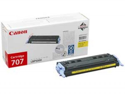 Toner Canon CRG-707Y 9421A004 yellow