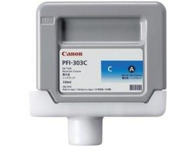 Inkoust Canon PFI-303C cyan