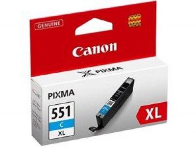 Inkoust Canon CLI-551C XL cyan