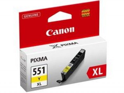 Inkoust Canon CLI-551Y XL yellow