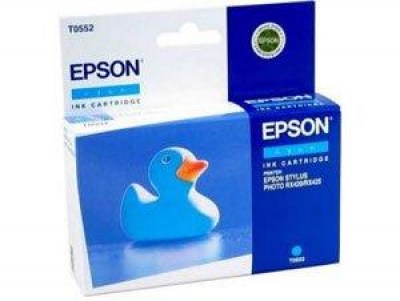 Inkoust Epson T0552 C13T055240 cyan
