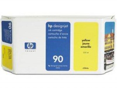 Inkoust HP 90 C5065A 400ml yellow