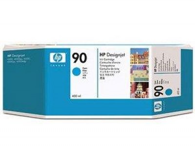 Inkoust HP 90 C5061A 400ml cyan