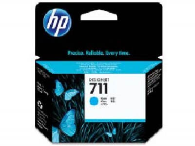 Inkoust HP 711 CZ130A cyan