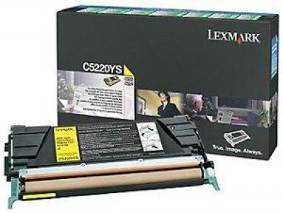 Toner Lexmark C5220YS yellow 3000K 