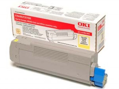 Toner OKI 43381905 yellow 2000K 