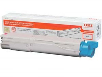 Toner OKI 43459370 magenta 2500K 