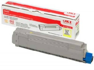 Toner OKI 43487709 yellow 6000K 