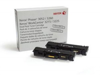 Toner Xerox 106R02782 black 2x3000K 