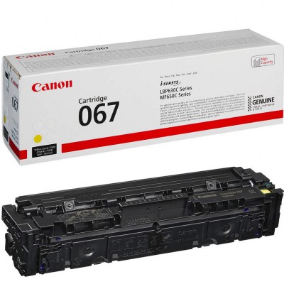 Toner Canon 067 5099C002 yellow 1250K
