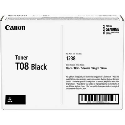 Toner Canon T08 3010C006 black